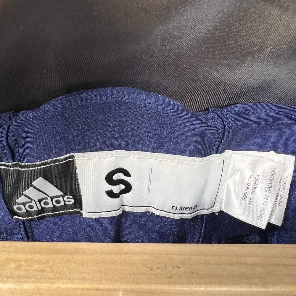 Adidas Integrated 7 Pad Football Padded Pants Adult Size S Navy Blue Cropped